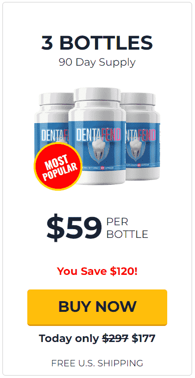 Dentafend 3 $59/bottle